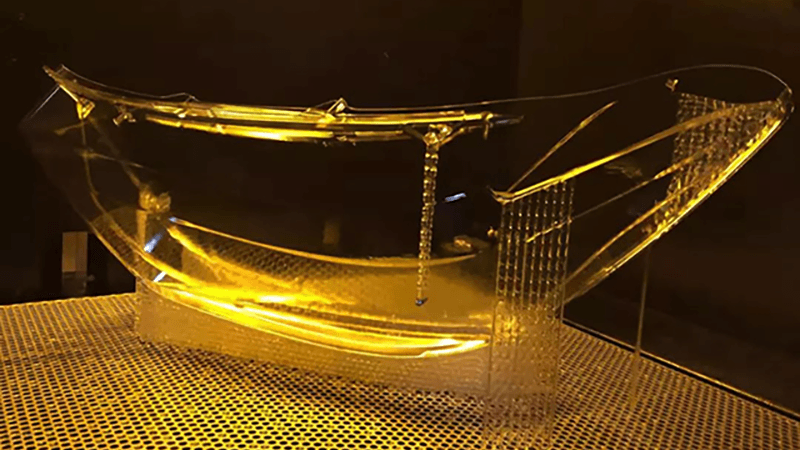 Intricate custom lampshade production
