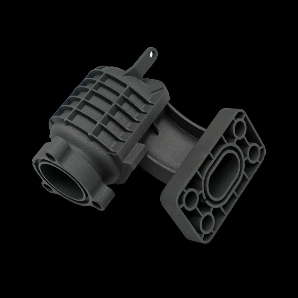 SLA-manufactured precision component